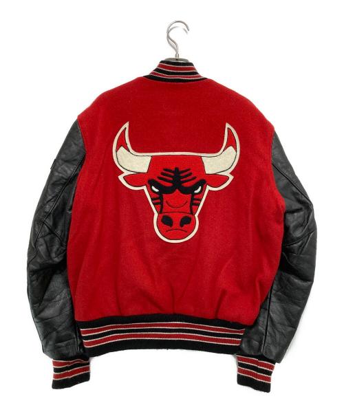 DeLong（デロング）DeLong (デロング) スタジャン レッド サイズ:38の古着・服飾アイテム