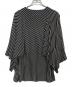 MM6 Maison Margiela (エムエムシックスメゾンマルジェラ) デザインストライプブラウス ホワイト×ブラック サイズ:S：10000円