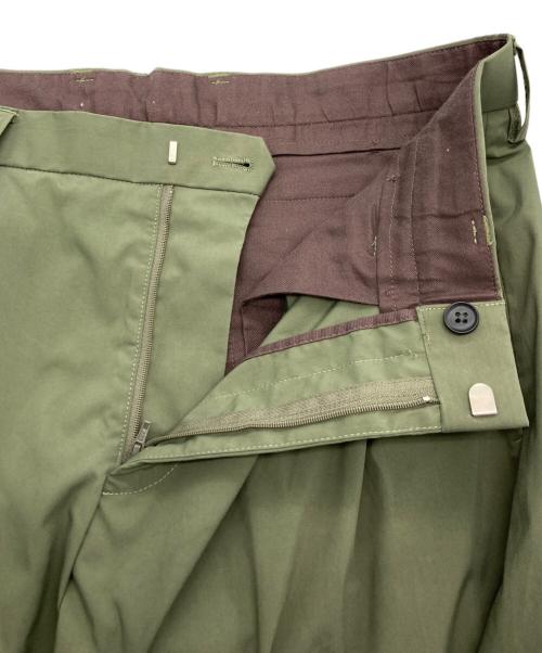 KOLOR（カラー）KOLOR (カラー) 高密度ウェザーストレッチ PANTS カーキ サイズ:2の古着・服飾アイテム