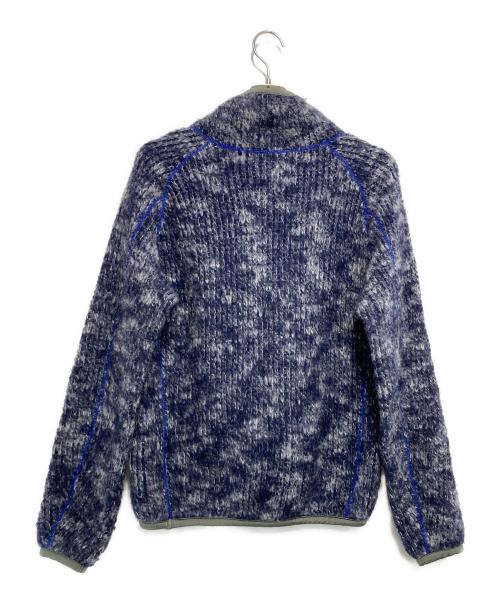 KOLOR（カラー）KOLOR (カラー) ハイネックニット ネイビー×グレー サイズ:1の古着・服飾アイテム