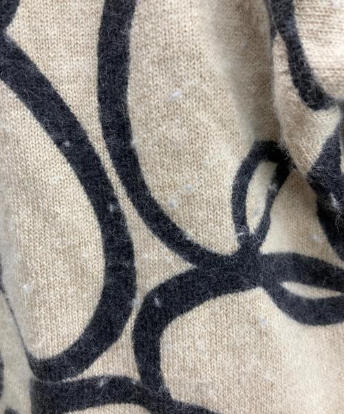 MaxMara（マックスマーラ）MaxMara (マックスマーラ) ボウタイニット ベージュ サイズ:Sの古着・服飾アイテム