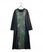 tricot COMME des GARCONSトリココムデギャルソン）の古着「[古着]90's ウール切替ワンピース」｜グレー