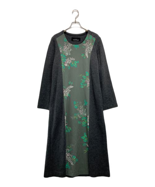 tricot COMME des GARCONS（トリココムデギャルソン）tricot COMME des GARCONS (トリココムデギャルソン) [古着]90's ウール切替ワンピース グレー サイズ:不明の古着・服飾アイテム