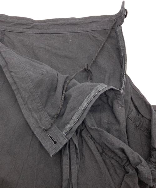 Y's（ワイズ）Y's (ワイズ) コードラップスカート ブラック サイズ:1の古着・服飾アイテム