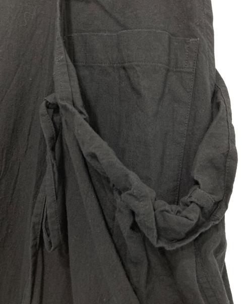 Y's（ワイズ）Y's (ワイズ) コードラップスカート ブラック サイズ:1の古着・服飾アイテム