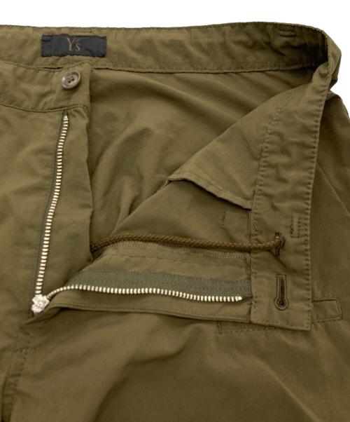 Y's（ワイズ）Y's (ワイズ) 裾ジップイージーパンツ カーキ サイズ:1の古着・服飾アイテム