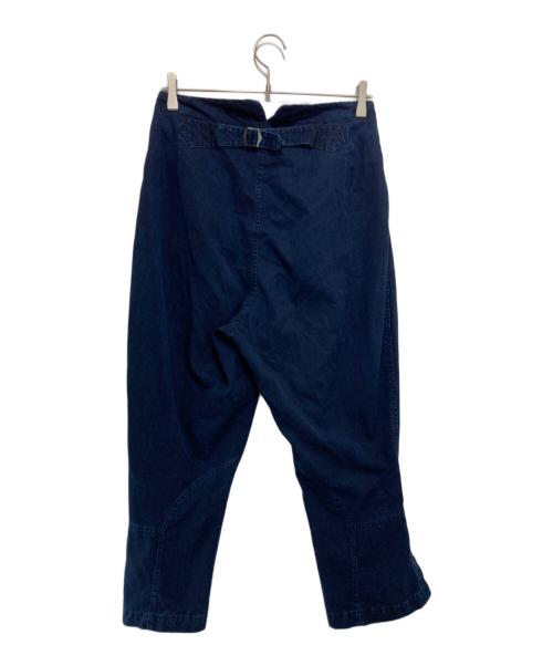 Y's（ワイズ）Y's (ワイズ) シンチバックデザインパンツ インディゴ サイズ:1の古着・服飾アイテム