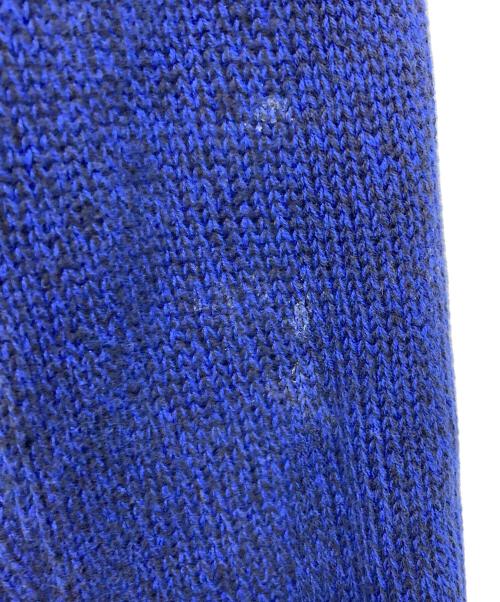 POLO RALPH LAUREN（ポロ・ラルフローレン）POLO RALPH LAUREN (ポロ・ラルフローレン) ショールカラーニット ブルー サイズ:XLの古着・服飾アイテム