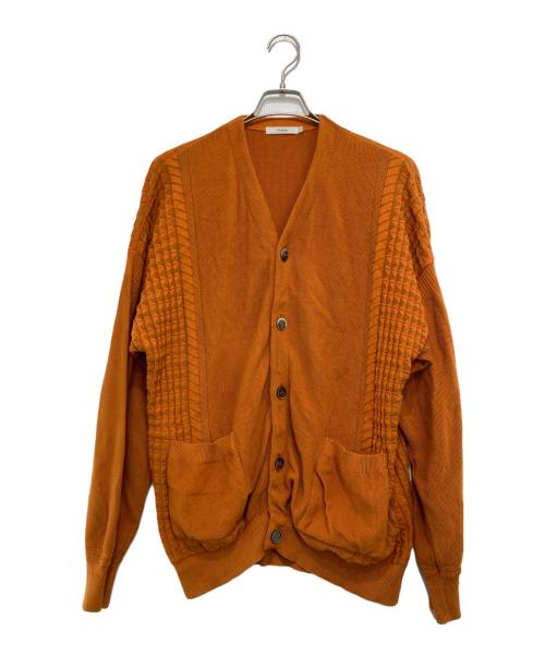 yashiki（ヤシキ）yashiki (ヤシキ) Unabara Cardigan オレンジ サイズ:1の古着・服飾アイテム