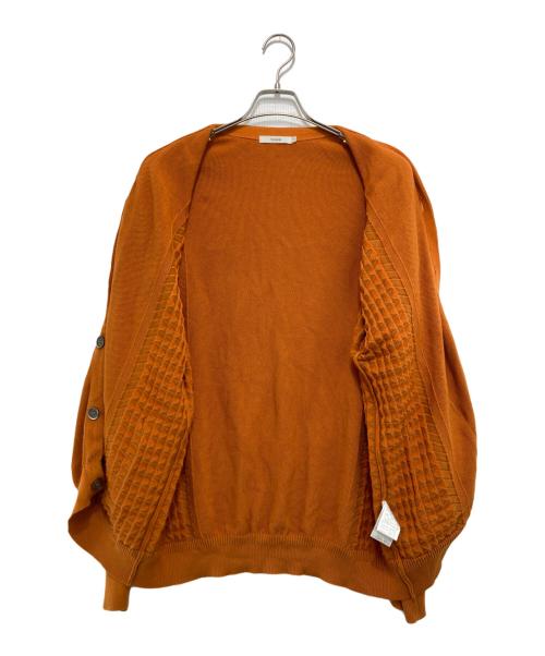 yashiki（ヤシキ）yashiki (ヤシキ) Unabara Cardigan オレンジ サイズ:1の古着・服飾アイテム