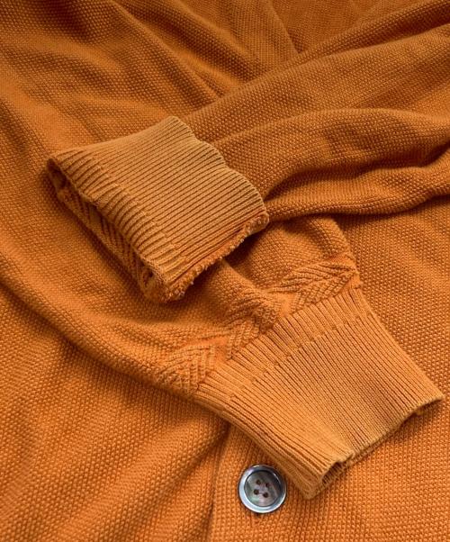 yashiki（ヤシキ）yashiki (ヤシキ) Unabara Cardigan オレンジ サイズ:1の古着・服飾アイテム
