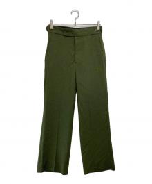 Needles（ニードルズ）の古着「SIDE TAB TROUSER」｜グリーン