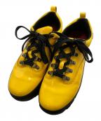 SUPREMEシュプリーム）の古着「PATENT LEATHER EURO HIKER LOW」｜イエロー
