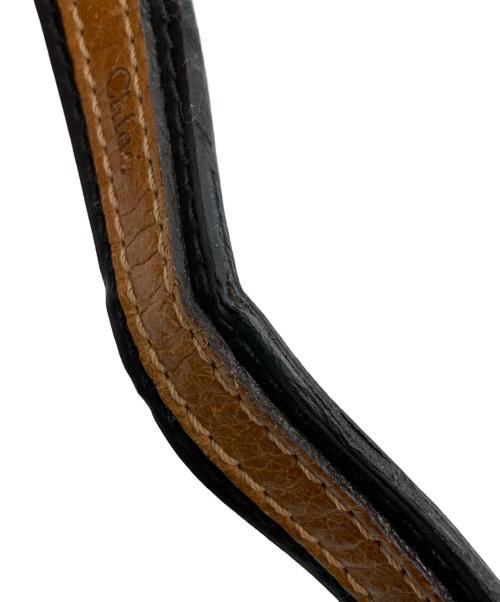 Chloe（クロエ）Chloe (クロエ) サム レザー ショルダーバッグ ブラックの古着・服飾アイテム