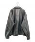 CROFT&BARROW (クロフトアンドバロー) レザージャケット ブラック サイズ:XL：10000円