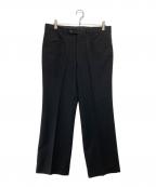 Christian Dior MONSIEURクリスチャンディオールムッシュ）の古着「ウールパンツ」｜ブラック