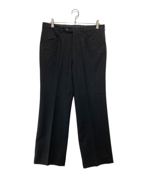 Christian Dior MONSIEUR（クリスチャンディオールムッシュ）Christian Dior MONSIEUR (クリスチャンディオールムッシュ) ウールパンツ ブラック サイズ:83の古着・服飾アイテム