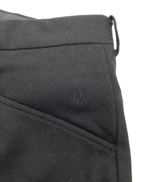 Christian Dior MONSIEUR（クリスチャンディオールムッシュ）Christian Dior MONSIEUR (クリスチャンディオールムッシュ) ウールパンツ ブラック サイズ:83の古着・服飾アイテム