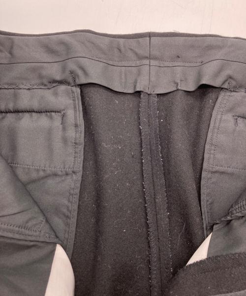 Christian Dior MONSIEUR（クリスチャンディオールムッシュ）Christian Dior MONSIEUR (クリスチャンディオールムッシュ) ウールパンツ ブラック サイズ:83の古着・服飾アイテム