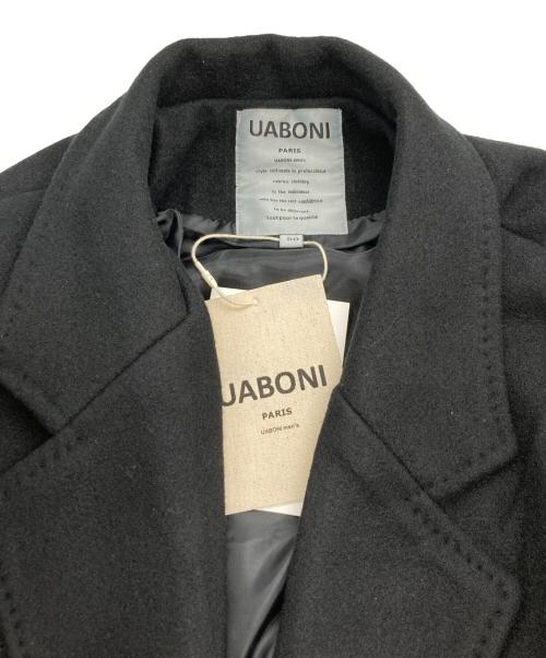 uaboni（ユアボニ）uaboni (ユアボニ) カシミヤコート ブラック サイズ:50 未使用品の古着・服飾アイテム