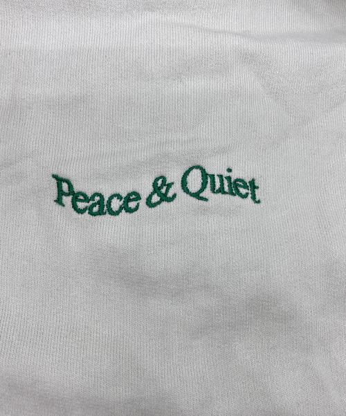 Museum of Peace & Quiet（ミュージアム オブ ピース アンド クワイエット）Museum of Peace & Quiet (ミュージアム オブ ピース アンド クワイエット) クルーネックスウェット グリーン サイズ:Mの古着・服飾アイテム