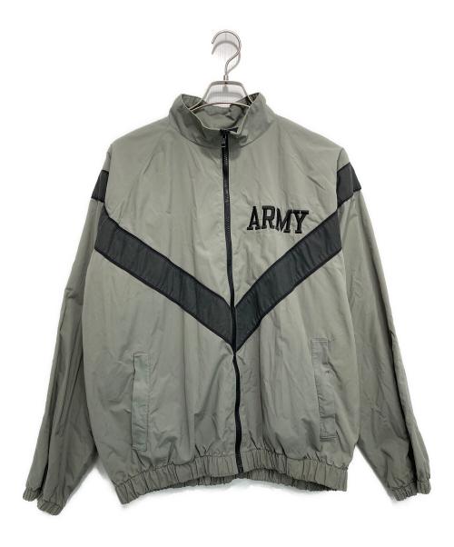 US ARMY（ユーエスアーミー）US ARMY (ユーエスアーミー) 00's IPFUトレーニングジャケット グレー サイズ:Mの古着・服飾アイテム