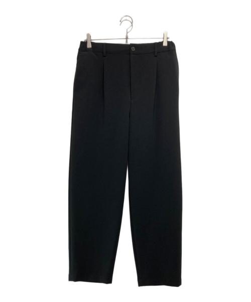 BEAUTY&YOUTH（ビューティーアンドユース）BEAUTY&YOUTH (ビューティーアンドユース) DUAL PC 2.0 1プリーツ イージーパンツ ブラック サイズ:Lの古着・服飾アイテム
