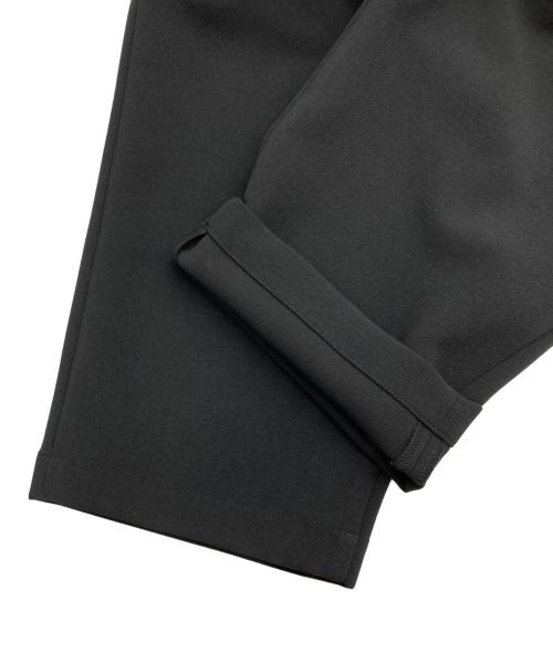 BEAUTY&YOUTH（ビューティーアンドユース）BEAUTY&YOUTH (ビューティーアンドユース) DUAL PC 2.0 1プリーツ イージーパンツ ブラック サイズ:Lの古着・服飾アイテム