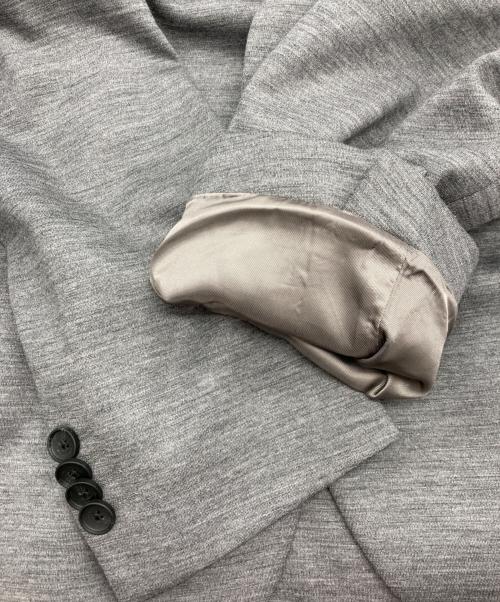 BOSS HUGO BOSS（ボス ヒューゴボス）BOSS HUGO BOSS (ボス ヒューゴボス) ウールテーラードジャケット グレー サイズ:50の古着・服飾アイテム