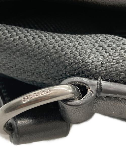 COACH（コーチ）COACH (コーチ) MANHATTAN BIKE BAG ブラックの古着・服飾アイテム