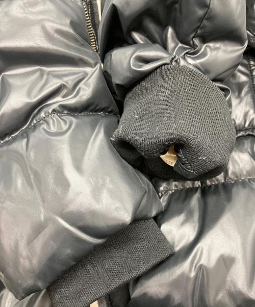 GALLIANO（ガリアーノ）GALLIANO (ガリアーノ) バックロゴダウンコート ブラック サイズ:34/48の古着・服飾アイテム