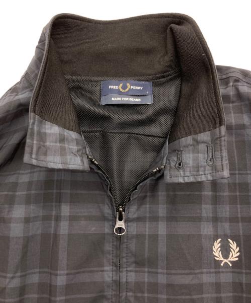 FRED PERRY（フレッドペリー）FRED PERRY (フレッドペリー) BEAMS (ビームス) スイングトップ ネイビー サイズ:ｌの古着・服飾アイテム