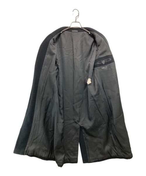 agnes b homme（アニエスベーオム）agnes b homme (アニエスベーオム) チェスターコート ブラック サイズ:２の古着・服飾アイテム