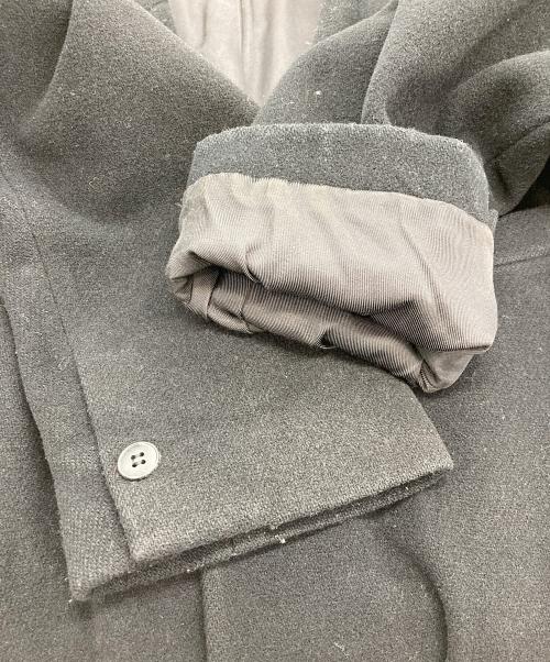 agnes b homme（アニエスベーオム）agnes b homme (アニエスベーオム) チェスターコート ブラック サイズ:２の古着・服飾アイテム