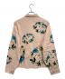 flagstuff (フラグスタフ) FLOWER EMBROIDERY JACKET ピンク サイズ:M：17000円