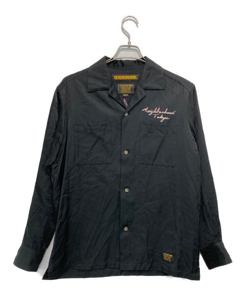 NEIGHBORHOOD（ネイバーフッド）NEIGHBORHOOD (ネイバーフッド) MIL-SOUVENIR/RC-SHIRT.LS ブラック サイズ:Mの古着・服飾アイテム