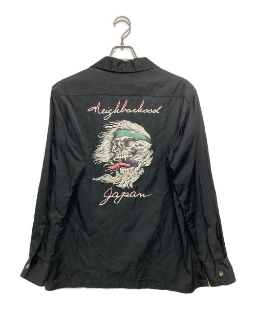 NEIGHBORHOOD（ネイバーフッド）NEIGHBORHOOD (ネイバーフッド) MIL-SOUVENIR/RC-SHIRT.LS ブラック サイズ:Mの古着・服飾アイテム