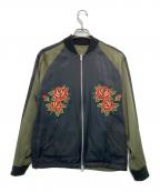 THE CRIMIEザ クライミー）の古着「スタジャン」｜ブラック×カーキ