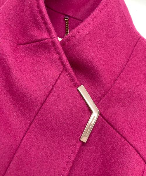 ted baker（テッドベーカー）ted baker (テッドベーカー) ベルテッドコート ピンク サイズ:1の古着・服飾アイテム