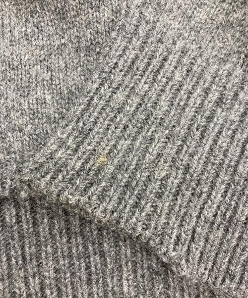 Maison Margiela（メゾンマルジェラ）Maison Margiela (メゾンマルジェラ) 5G エルボーパッチニット グレー サイズ:Mの古着・服飾アイテム