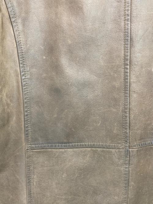 Eddie Bauer（エディーバウアー）Eddie Bauer (エディーバウアー) レザーカーコート ブラウン サイズ:Mの古着・服飾アイテム