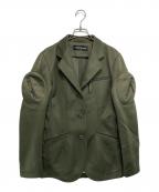ISSEY MIYAKEイッセイミヤケ）の古着「[OLD] 00AW 3D CARGO BONDED JACKET」｜カーキ