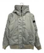 AVIREXアヴィレックス）の古着「N-2Bフライトジャケット」｜グレー