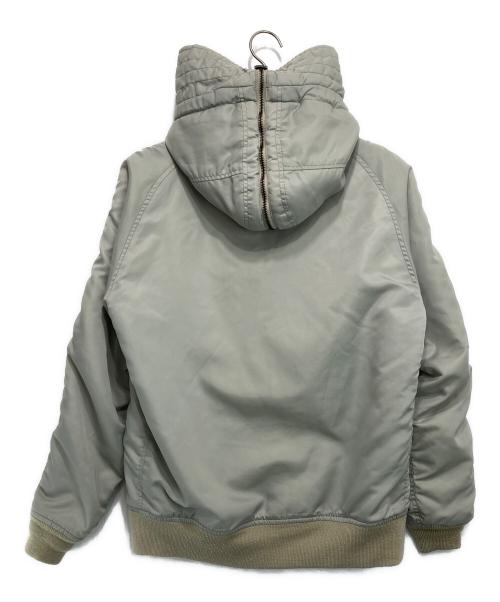 AVIREX（アヴィレックス）AVIREX (アヴィレックス) N-2Bフライトジャケット グレー サイズ:Lの古着・服飾アイテム