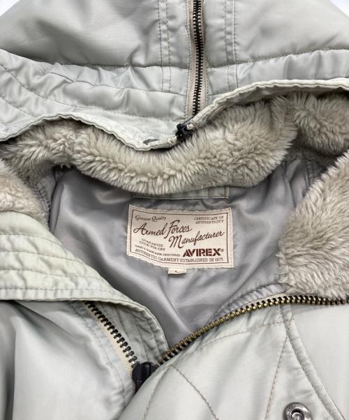 AVIREX（アヴィレックス）AVIREX (アヴィレックス) N-2Bフライトジャケット グレー サイズ:Lの古着・服飾アイテム
