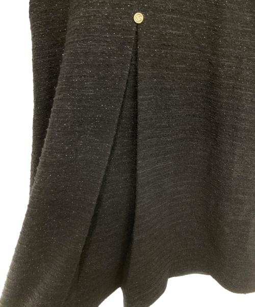 GUCCI（グッチ）GUCCI (グッチ) ラメツイードドレス ブラック サイズ:40の古着・服飾アイテム