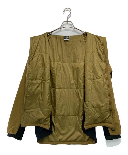 F.C.Real Bristol（エフシーレアルブリストル）F.C.Real Bristol (エフシーレアルブリストル) HYBRID LIGHT INSULATION JACKET ベージュ サイズ:Lの古着・服飾アイテム