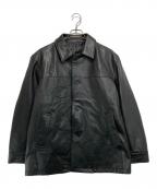 JOURNAL STANDARDジャーナルスタンダード）の古着「ゴートレザー カーコート」｜ブラック