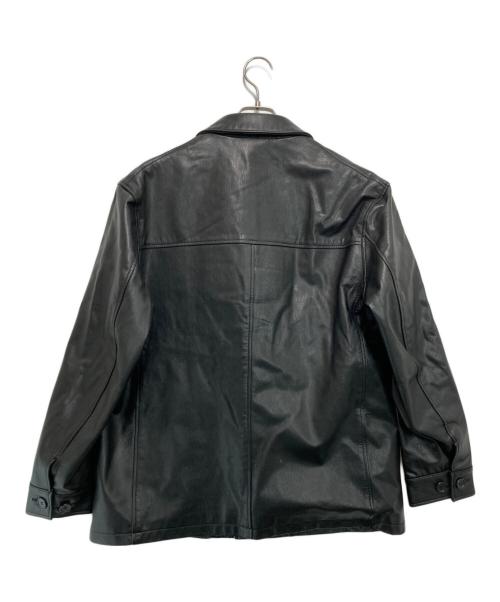 JOURNAL STANDARD（ジャーナルスタンダード）JOURNAL STANDARD (ジャーナルスタンダード) ゴートレザー カーコート ブラック サイズ:Mの古着・服飾アイテム