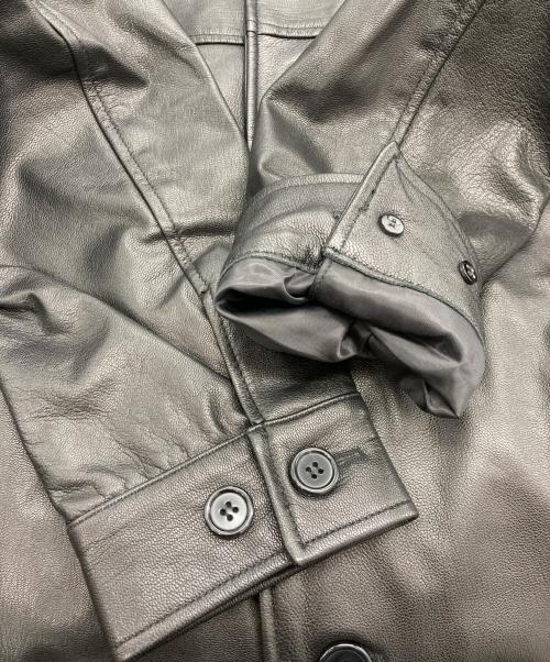 JOURNAL STANDARD（ジャーナルスタンダード）JOURNAL STANDARD (ジャーナルスタンダード) ゴートレザー カーコート ブラック サイズ:Mの古着・服飾アイテム